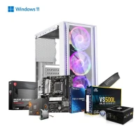 Prebuild PC For Gaming and Editing |AMD Ryzen 5 8500G With Radeon™ Graphics|MSI B650M Bomber WiFi Motherboard | 16GB Ram DDR5 | 512GB SSD Gen 4 |Prebuild CPU Tower Assembled